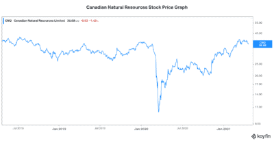 Canadian Natural Resources stock bargain stock