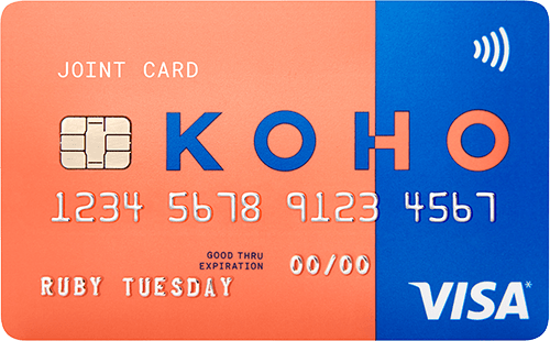 KOHO Prepaid Visa Logo