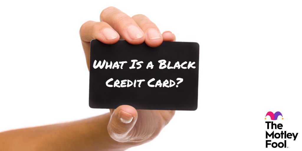 What is a black credit card