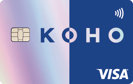 KOHO Premium Prepaid Visa Logo