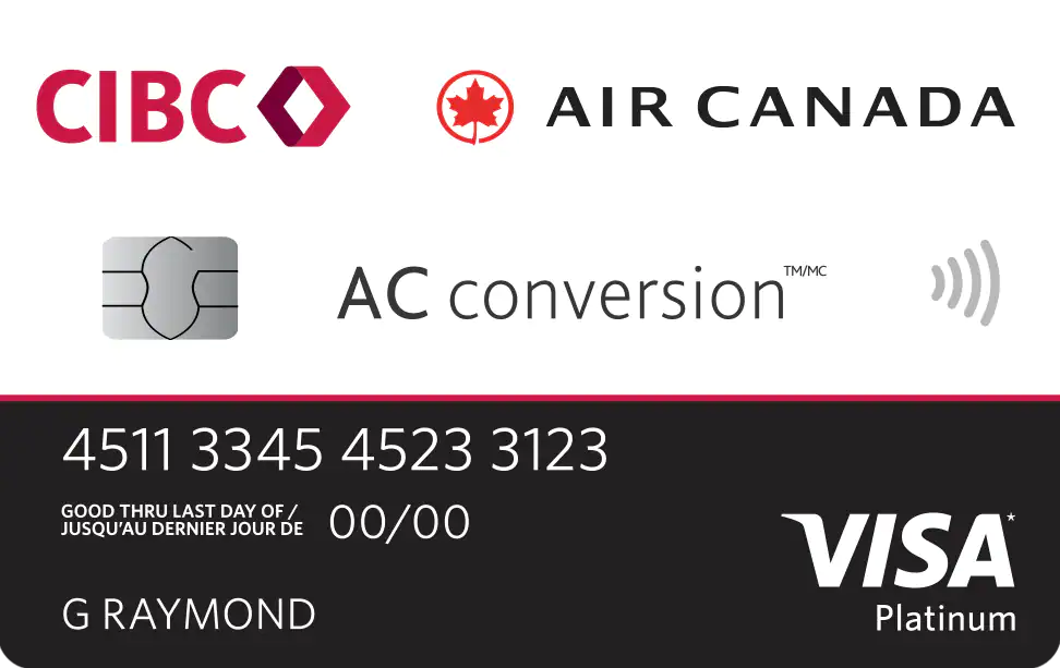 CIBC AC Conversion Prepaid Visa Card Logo