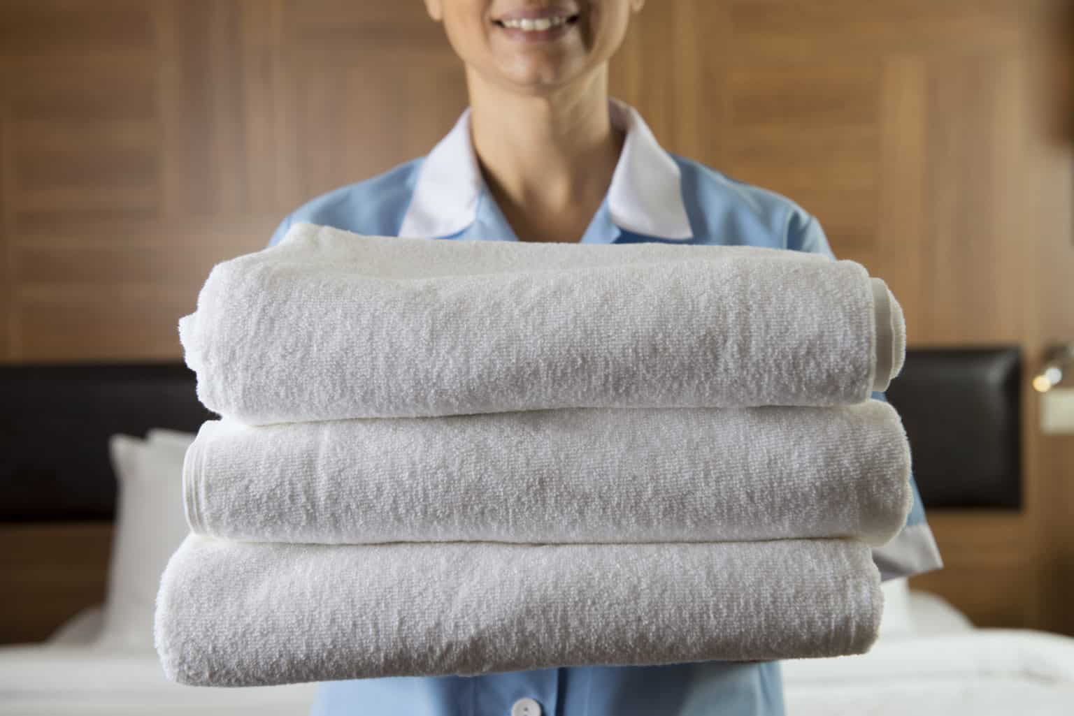 Работа в полотенце. Чаевые горничной. Hotel Laundry form.