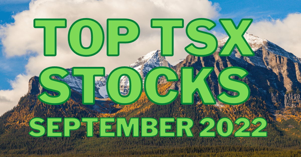 top canadian tsx stocks to buy in september 2022