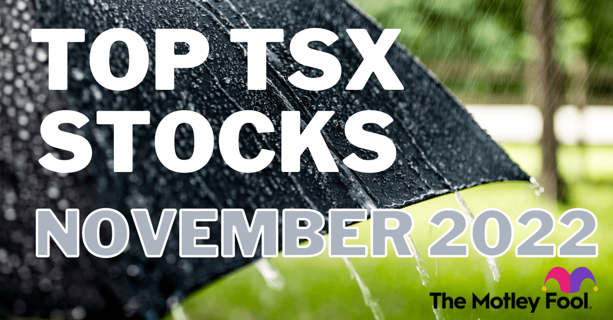 top canadian stocks on tsx to buy november 2022