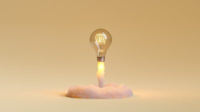 bulb idea thinking