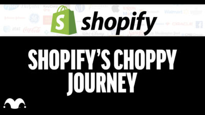 Video on Shopify's choppy journey