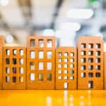 buildings lined up in a row