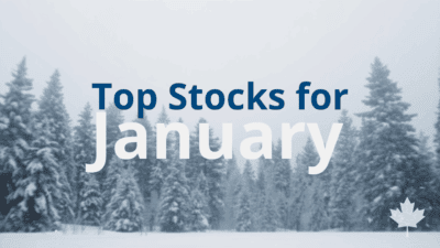 top canadian stocks january 2026