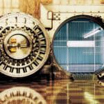 open bank vault