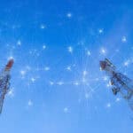 telecom towers concept for wireless technology